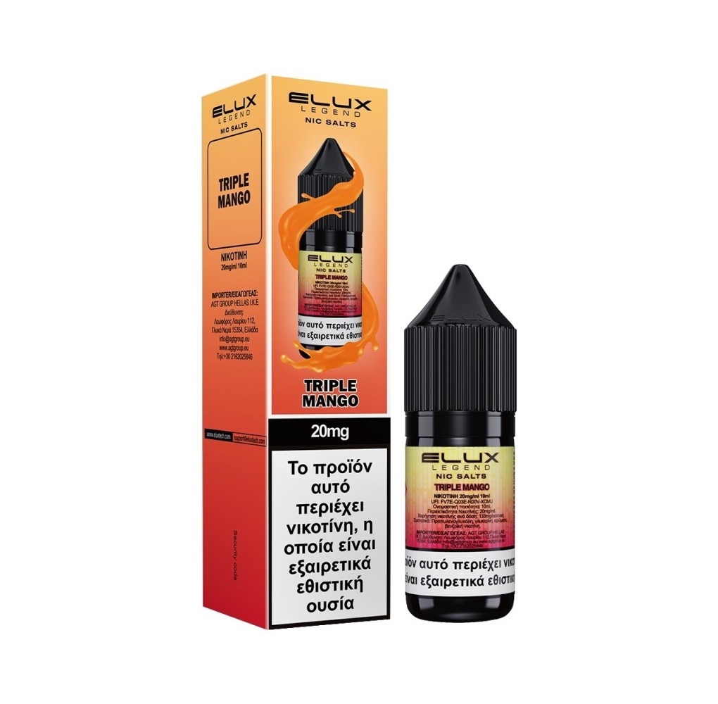 Elux Triple Mango Nic Salts 10ml