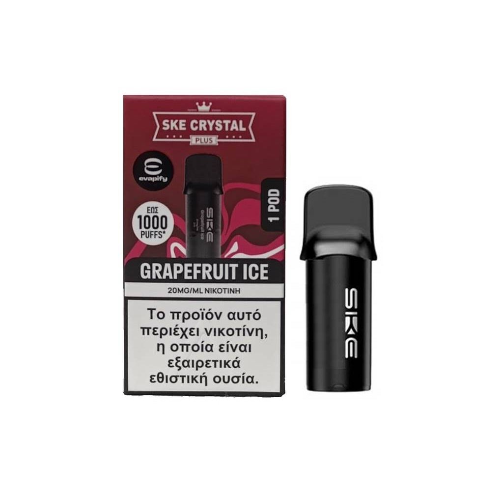 Crystal Plus Pod Grapefruit Ice