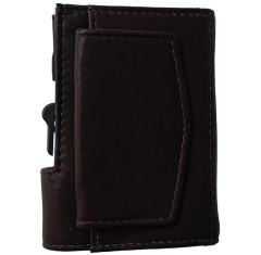 Δερμάτινη Καρτοθήκη Marvel 800106 Καφέ Σκούρο