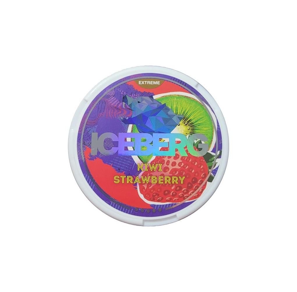 Iceberg Nicotine Pouches Kiwi Strawberry 50mg