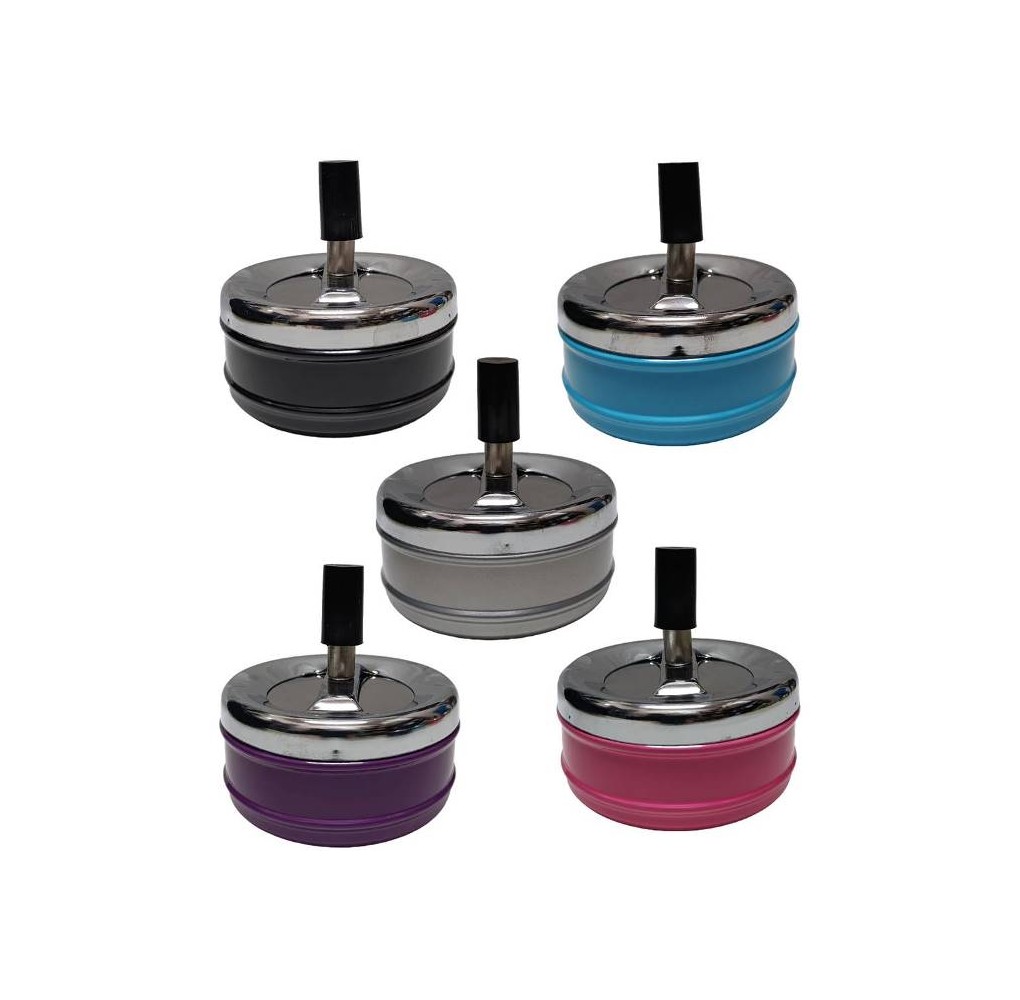 Τασάκι Μεταλλικό Αντιανεμικό σε 5 Χρώματα