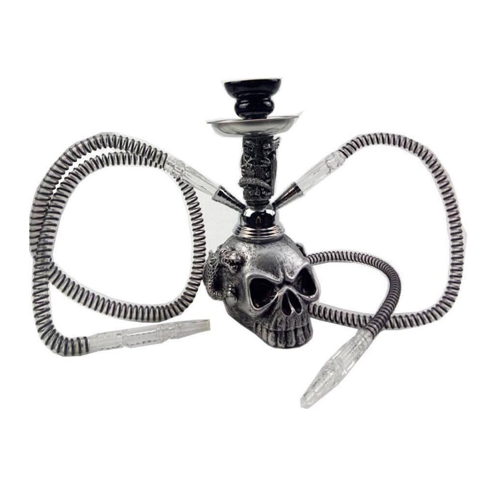 Ναργιλές Διπλός Κρανίο 20cm