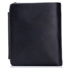 Ανδρικό Δερμάτινο Πορτοφόλι Bull Captain QB-02 Μαύρο