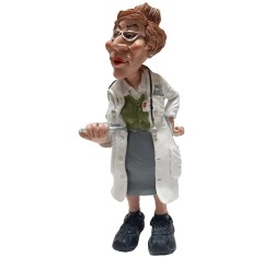 Χιουμοριστική Φιγούρα Γυναίκα Ιατρός 16cm