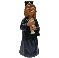 Χιουμοριστική Φιγούρα Απόφοιτη Πανεπιστημίου 15cm