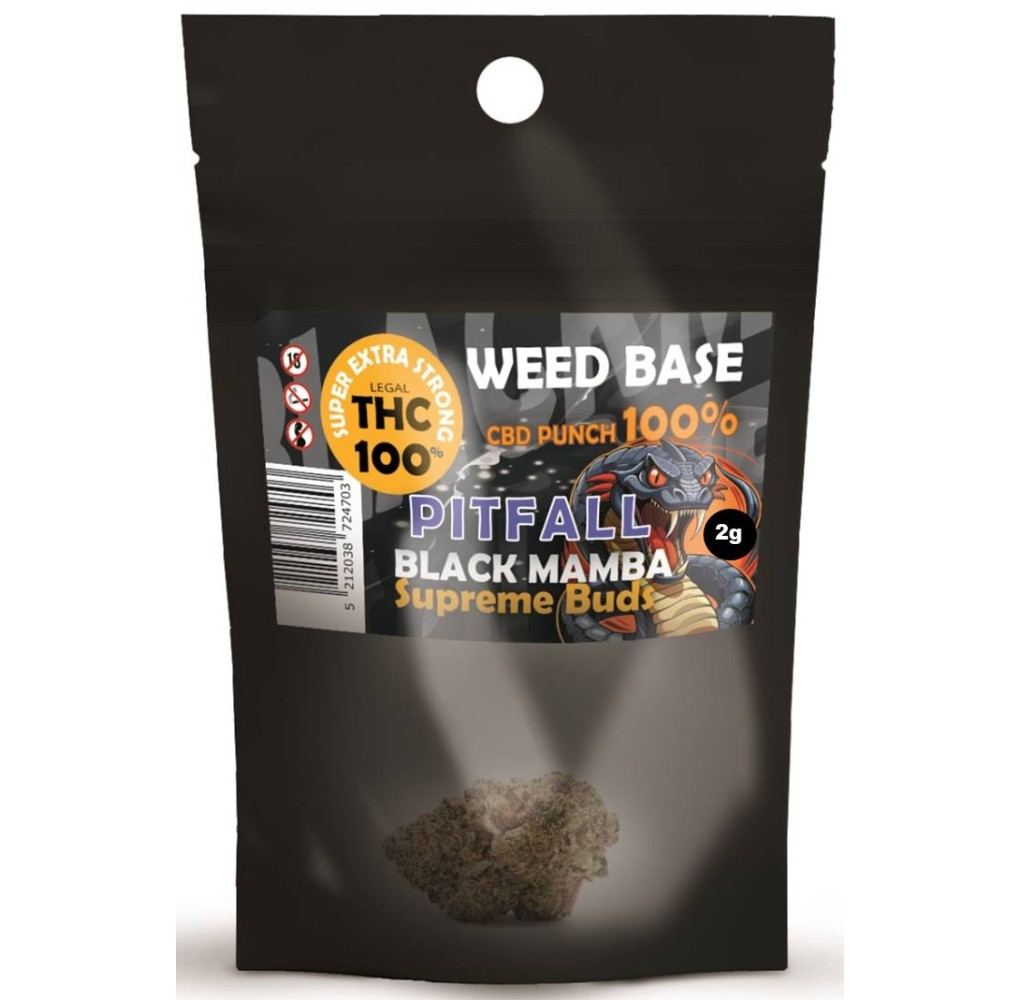 Weed Base CBD Punch Pitfall Black Mamba 2gr