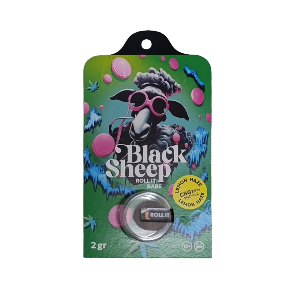 Black Sheep Lemon Haze CBG Hash 2gr