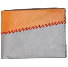 Paprcuts Tyvec Wallet Grey-Orange