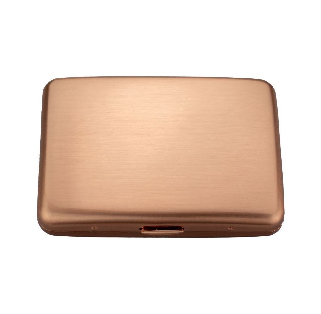 Ταμπακιέρα Faro 03524 Μεταλλική Ροζ Χρυσό