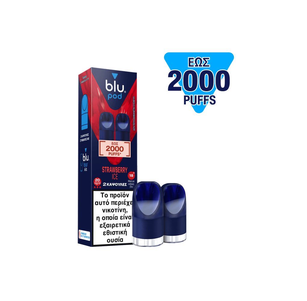 Blu Bar Pod Strawberry Ice